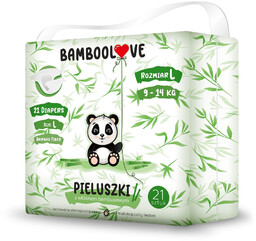 BAMBOOLOVE PIELUCHY Z WŁÓKNEM BAMBUSOWYM ROZMIAR L 9