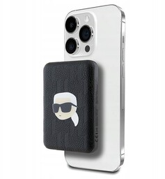 Indukcyjny Powerbank Karl Lagerfeld Karl Head Pin MagSafe