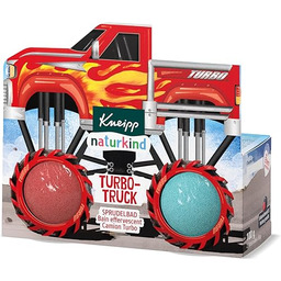 Kneipp naturkind Turbo-Truck kąpiel bąbelkowa kula kąpielowa o