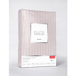 Pościel Hotelowa 220X200 Adamaszek Bawełna Satyna Pure Pudrowy