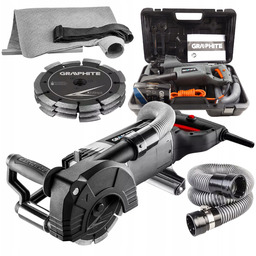 Bruzdownica do Betonu 2400W Regulacja Tarcza Potrójna 150x22.2