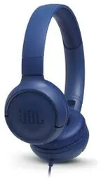 JBL Tune 500 Nauszne Mikrofon Niebieski Słuchawki przewodowe