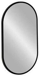 COMAD Lustro LED APOLLO czarne 90x50 cm