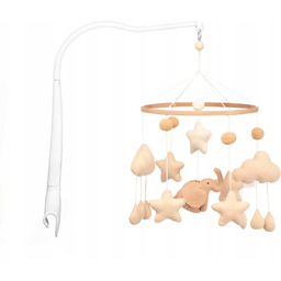 Neno karuzela handmade do łóżeczka uchwyt mocujący