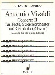 Antonio Vivaldi CONCERTO II FUR FLOTE, STREICHORCHESTER UND