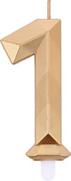 Świeca Diamond Gold nr 1
