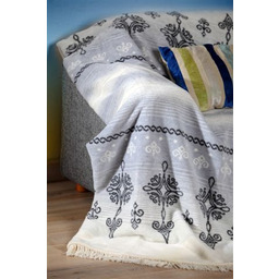 Unia - Cotton Cloud Koc bawełniany akrylowy 150x200