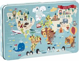 APLI apli14550 World Map Design autorstwa Martina Hogan