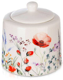 Cukierniczka porcelanowa biała MAKI 320 ml