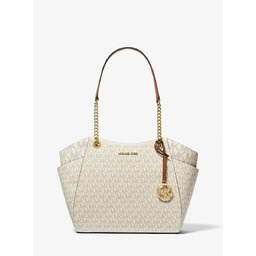 Michael Kors torebka poliester beżowa