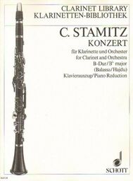 KONZERT FUR KLARINETTE UND ORCHESTER B-DUR Carl Stamitz