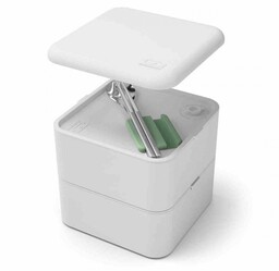 Monbento Zestaw sztućców podróżnych Slim Box Nat.Green