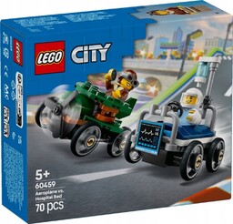 Klocki Lego City 60459 Zestaw wyścigówek: samolot kontra