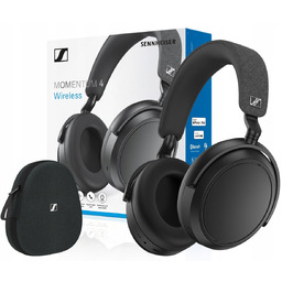 Sennheiser MOMENTUM 4 Wireless Black - SALON SENNHEISER