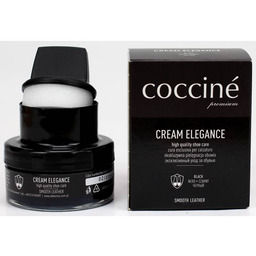 Pielęgnujący krem do obuwia czarny CREAM ELEGANCE Coccine