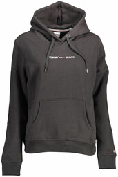 BLUZA TOMMY HILFIGER BEZ ZAMKA DAMSKA CZARNA