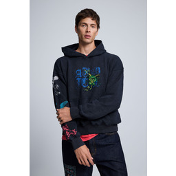 Desigual Bluza z nadrukiem