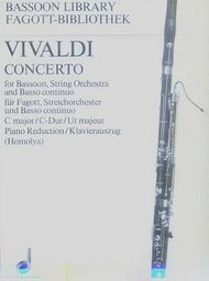 Antonio Vivaldi CONCERTO C-DUR FOR BASSOON, STRING ORCHESTRA