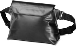 Wodoodporna saszetka / nerka PVC - czarna