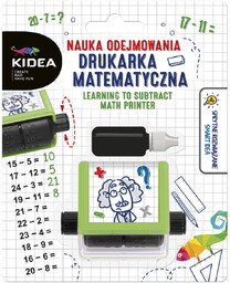 DRUKARKA MATEMATYCZNA NAUKA ODEJMOWANIA 1szt.