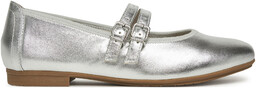 Baleriny Jana 8-22177-44 Srebrny