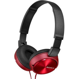 Sony MDR-ZX310 słuchawki składane, nauszne, czarno-czerwone