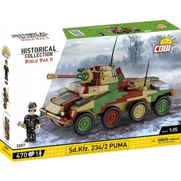 Hc Wwii Sd.Kfz 234/2 Puma 400x280 mm Cobi