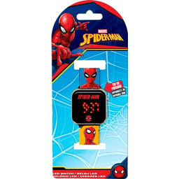 Kids Euroswan, zegarek led z kalendarzem spiderman spd4903