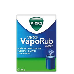 VICKS VapoRub Maść do nacierania pleców i klatki