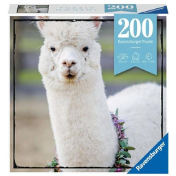 Ravensburger, puzzle, Momenty, Alpaka, 200 el.