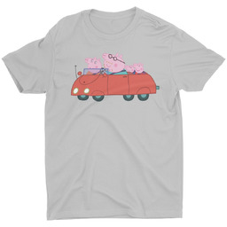 Koszulka Dziecięca-Świnka Peppa-Mix Kolory- 110 Xs