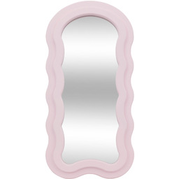 Atmosphera For Kids Lustro z różową ramką falbanką
