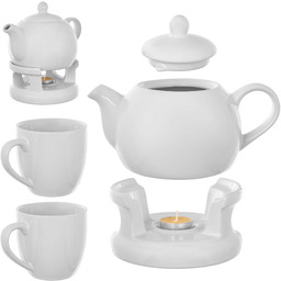 Dzbanek ceramiczny z podgrzewaczem Irais 1L + 2