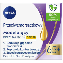 NIVEA Przeciwzmarszczkowy krem na dzień 65+ 50ml