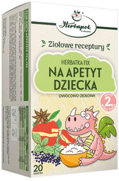 Herbapol Na Apetyt Dziecka, herbatka fix owocowo-ziołowa, po