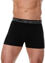 BRUBECK Bokserki męskie Comfort Cotton bezszwowe z oddychającej