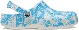 Klapki Crocs Classic Duke Print Clog 210003 Niebieski