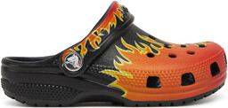 Klapki Crocs Classic Flames Clog K 210993 Pomarańczowy