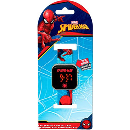 Kids Euroswan, zegarek led z kalendarzem spiderman spd4987