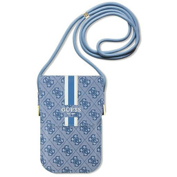 Torebka 4G crossbody na telefon Guess niebieski