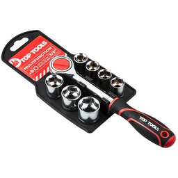 TOP TOOLS Zestaw kluczy nasadowych 38D142 (8 elementów)