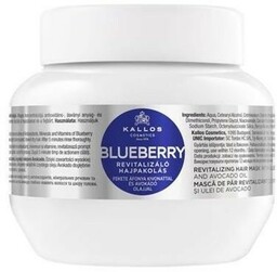 Blueberry Revitalizing Hair Mask With Blueberry Extract And