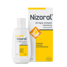 Nizoral Leczniczy szampon przeciwłupieżowy, 60 ml