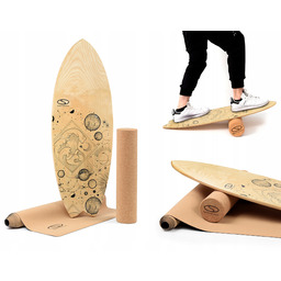 Trickboard balance Deska Wałek Mata zestaw do ćwiczeń