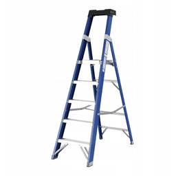 Drabina jednostronna 5 stopniowa z włókna szklanego Fiber