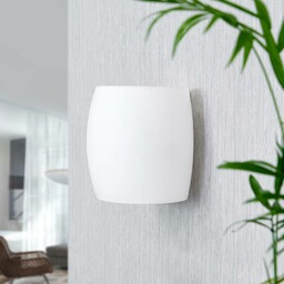 Lucande Szklana lampa ścienna Lusine