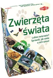 TACTIC Gra edukacyjna Quizy świata Zwierzęta świata 56423