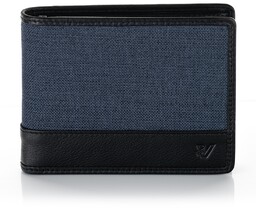 Pojemny portfel męski Valentini Fusion 105-209 - Navy