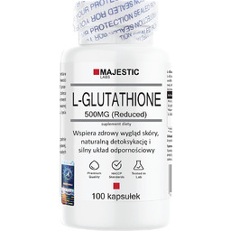 L-Glutathione (L-Glutation) Zredukowany  100 Kapsułek 500 mg