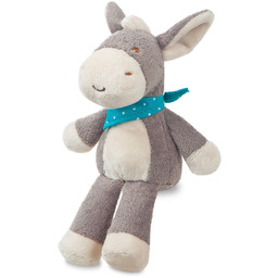 Aurora, 60894, Baby Dippity osiołek grzechotka, 20 cm,